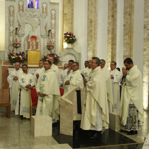 Missa de encerramento do encontro de formadores Salvatorianos nas Américas - Salvatorianos