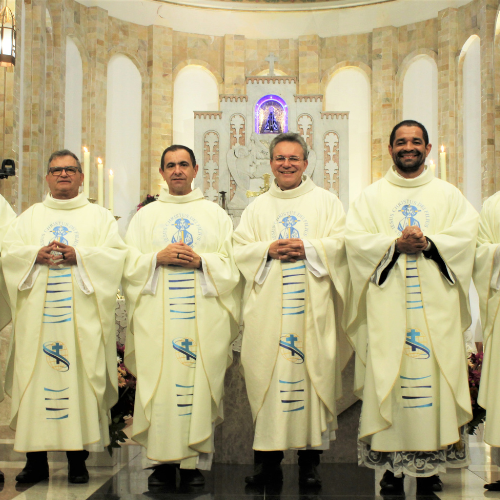 Missa de encerramento do encontro de formadores Salvatorianos nas Américas - Salvatorianos