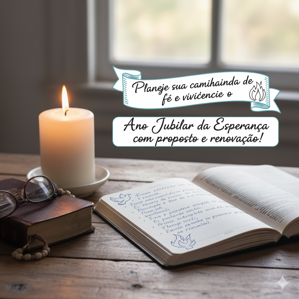 Como criar um plano pessoal de vivência do Ano Jubilar da Esperança?